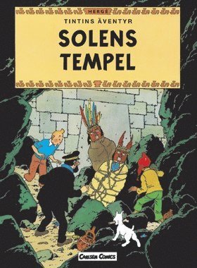 Cover for Hergé · Tintins äventyr. Solens Tempel (Hardcover Book) (2017)