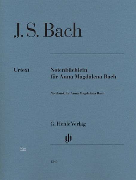 Notenbüchl.f.A.M.Bach,Kl.HN1349 - JS Bach - Books - - 9790201813493 -