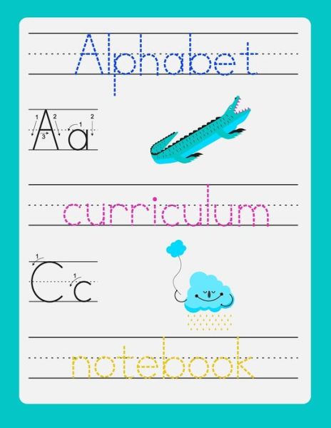 Cover for Happy Elephant · Alphabet curriculum notebook (Paperback Book) (2020)