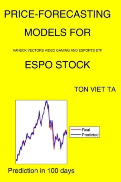 Cover for Ton Viet Ta · Price-Forecasting Models for Vaneck Vectors Video Gaming and Esports ETF ESPO Stock (Paperback Book) (2021)
