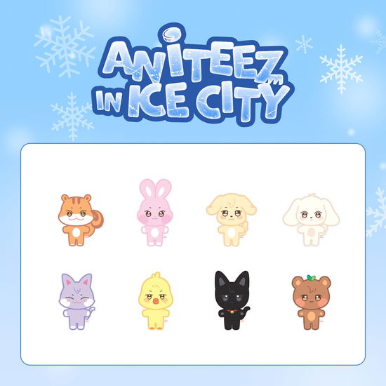 Aniteez In Ice City - Plush Doll - ATEEZ - Merchandise - KQ Ent. - 9957226729493 - October 1, 2024