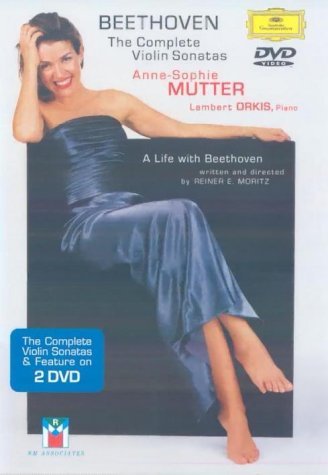 Cover for Mutter,anne-sophie / Beethoven / Orkis · Complete Violin Sonatas (DVD) (2002)