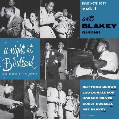 Cover for Art Blakey Quintet · A Night at Birdland (10&quot;) (1990)