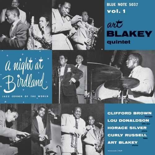 Cover for Art Blakey Quintet · A Night at Birdland (10&quot;) (1990)