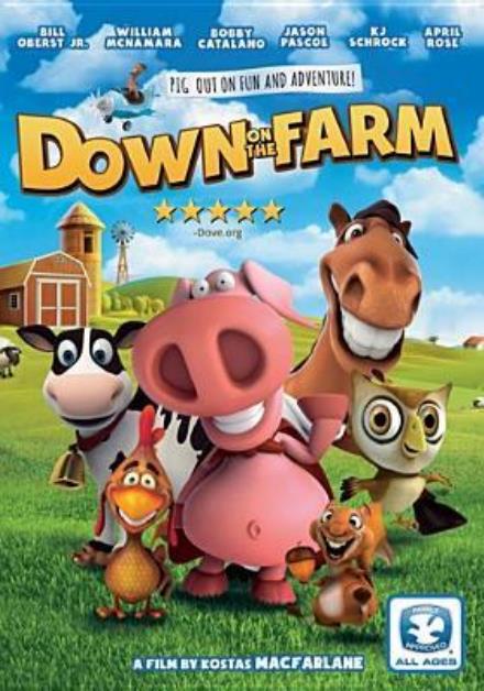 Cover for DVD · Down on the Farm (DVD) (2017)