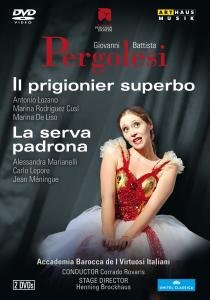 Il Prigionier Superbo; La Serv - Pergolesi Giovanni Battista - Film - ARTH - 0807280165494 - 30. oktober 2012