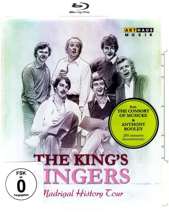 Cover for King's Singers · Madrigal History Tour - the King's Singers (Blu-ray) (2015)