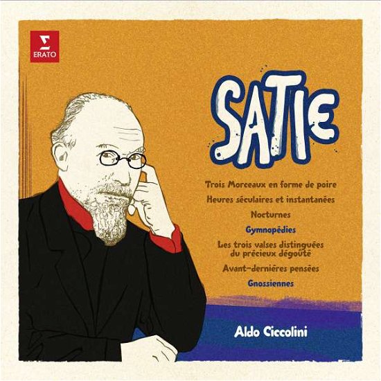 Cover for Aldo Ciccolini · Satie: Gymnopédies &amp; Gnossienn (LP) (2016)