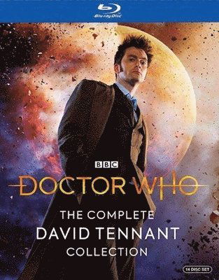 Cover for Doctor Who: Complete David Tennant (Blu-ray) (2019)