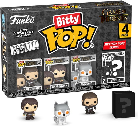 Cover for Bitty Pop Game of Thrones · Funko Bitty Pop Game of Thrones Ned Stark 4 Pack (Funko POP!) (2024)