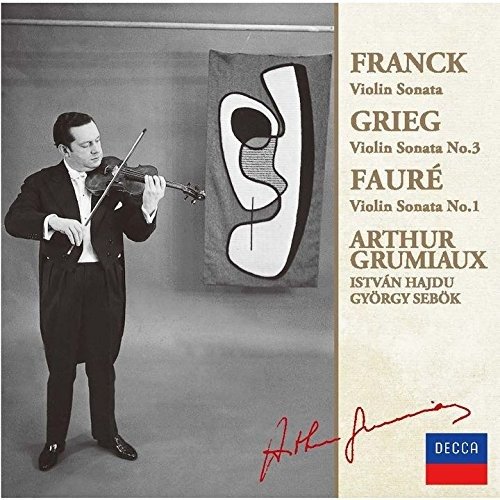 Cover for Arthur Grumiaux · Franck / Grieg / Faure: Violin Sonatas (CD) (2021)