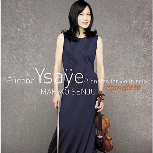 Cover for Mariko Senju · Eugene Ysaye Sonatas for Violin Solo (CD) [Japan Import edition] (2020)