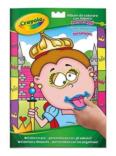 Cover for Crayola · Crayola Kleur- en Stickerboek Grappige Gezichten (N/A)