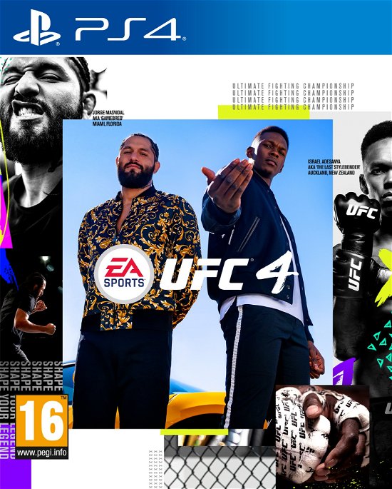 Cover for Ps4 · Ufc 4 Ps4 (PC) (2020)