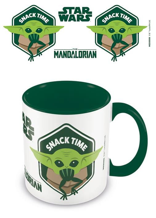 MANDALORIAN - Coloured Inner Mug - Snack Time - Mug - Merchandise - Pyramid Posters - 5050574258494 - January 3, 2020