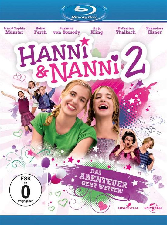Cover for Sophia Münster,jana Münster,hannelore Elsner · Hanni und Nanni 2,Blu-ray.8289749 (Buch) (2012)