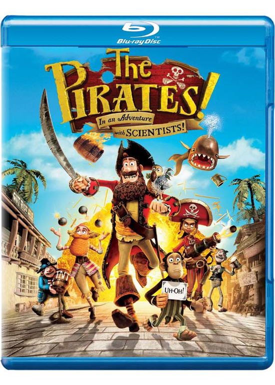 Cover for Pirates! in an Adventure with · Pirates! In An Adventure With Scientists (Blu-ray) (2012)