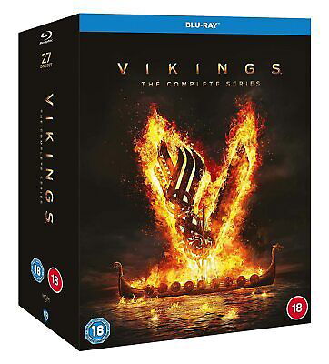 Cover for Vikings · Vikings Seasons 1-6 Complete Series (Blu-ray) (2022)