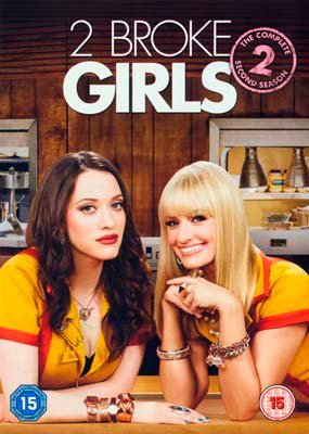 2 Broke Girls - Sæson 2 -  - Elokuva - Warner Bros. - 5051895244494 - tiistai 1. lokakuuta 2013