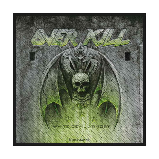 Overkill Standard Woven Patch: White Devil Armoury - Overkill - Koopwaar - PHD - 5055339751494 - 19 augustus 2019