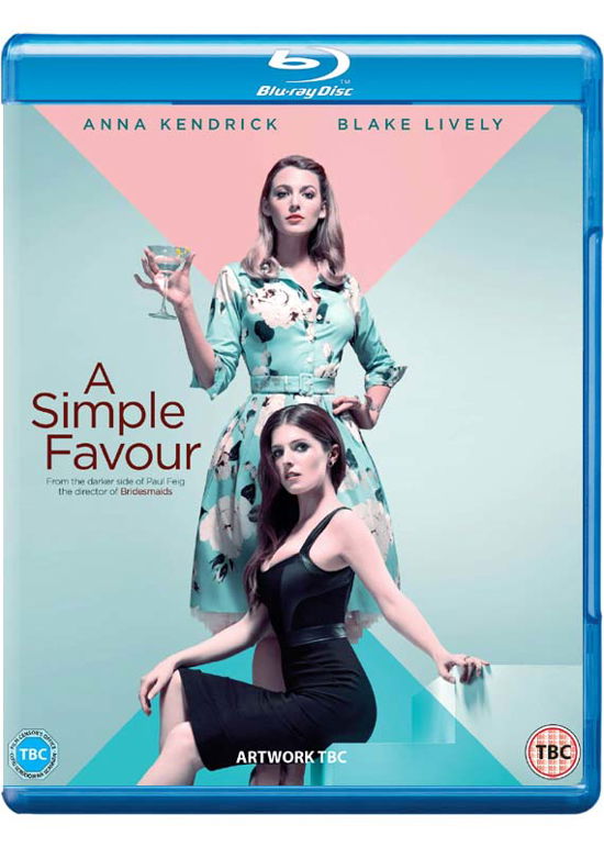 Cover for A Simple Favour (Blu-Ray) (2019)