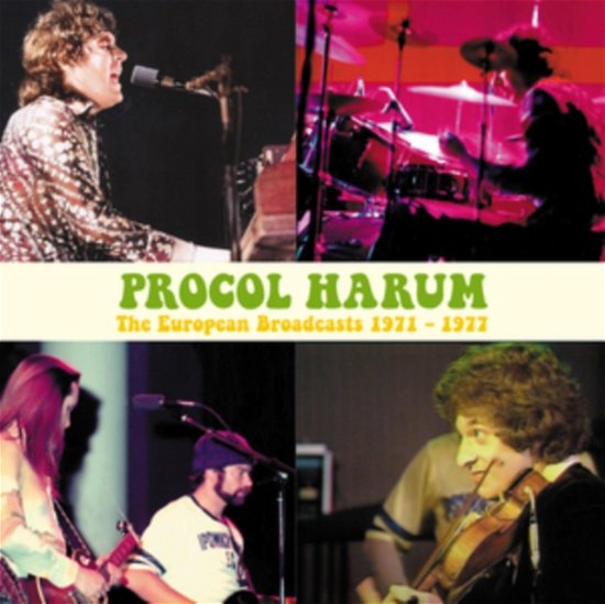 Cover for Procol Harum · The European Broadcasts. 1971 To 1977 (CD) (2023)