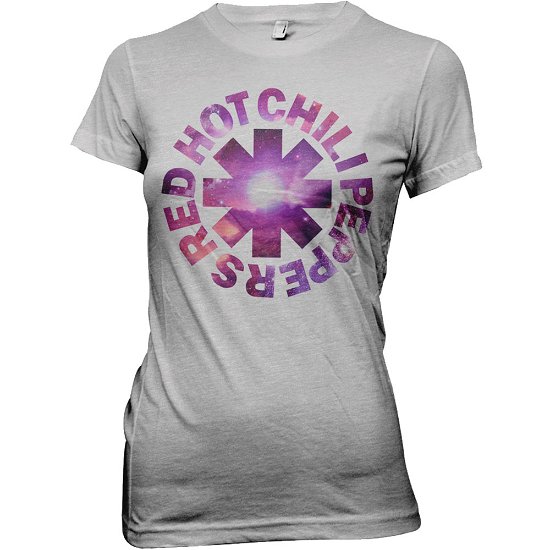 Cover for Red Hot Chili Peppers · Red Hot Chili Peppers Ladies T-Shirt: Cosmic (T-shirt) [size S] [Grey - Ladies edition] (2021)
