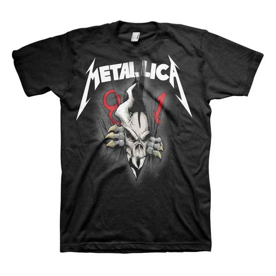 Cover for Metallica · Metallica Unisex T-Shirt: 40th Anniversary Ripper (Black) (T-shirt) [size XXL] (2021)