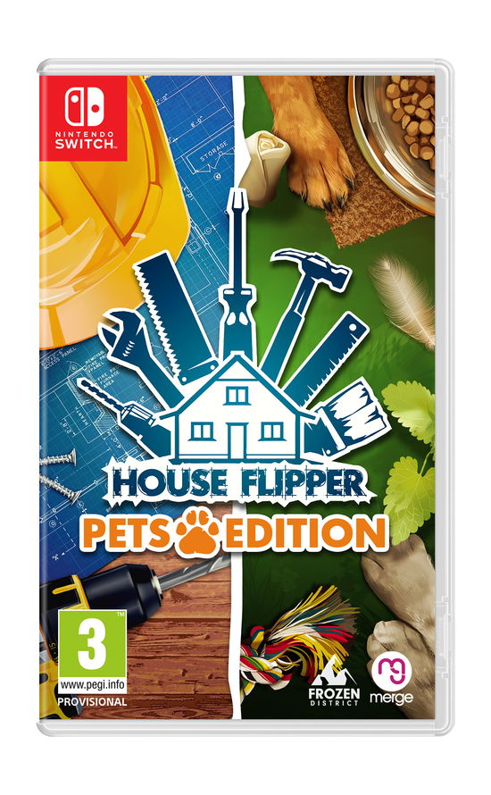 House Flipper Pets Edition Switch - Merge Games - Mercancía - Merge Games - 5060264378494 - 22 de septiembre de 2023