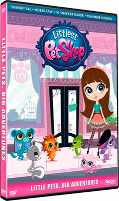 Cover for Littlest Pet Shop · Little Pets, Big Adventures (DVD) (2015)