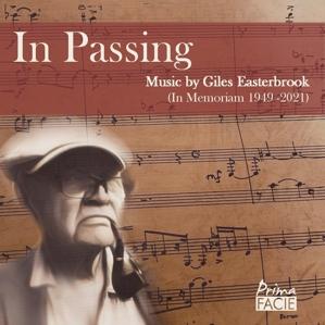 Cover for Gemini Tritium Trio · In Passing: Music by Giles Easterbrook (CD) (2023)