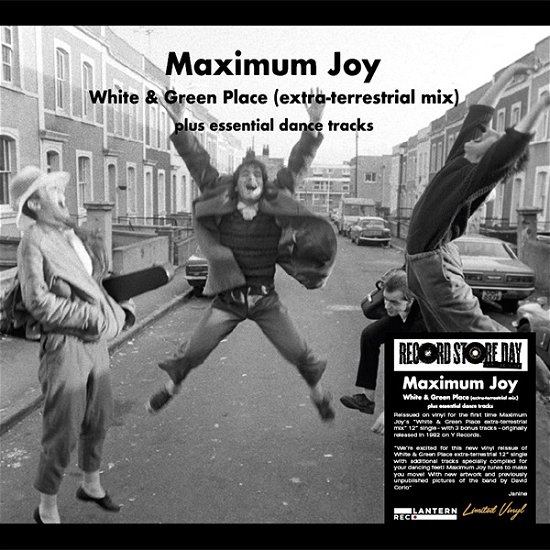 Cover for Maximum Joy · White &amp; Green Place (Extra-Terrestrial Mix) (+Essential Dance Tracks) (RSD 2023) (LP) (2023)