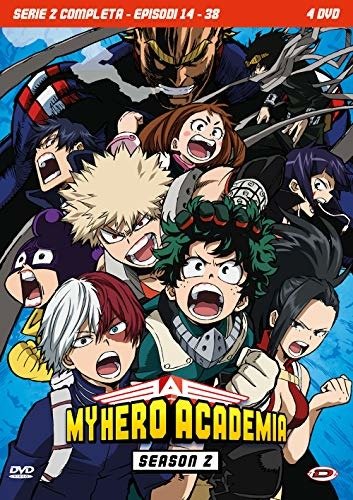 Cover for My Hero Academia · Stagione 02 The Complete Series (Eps 14-38) (4 Dvd) (DVD) (2021)