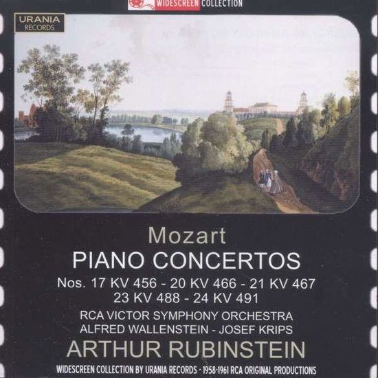 Cover for Rubinstein / Wallenstein / Krips · Piano Concertos (CD) (2012)