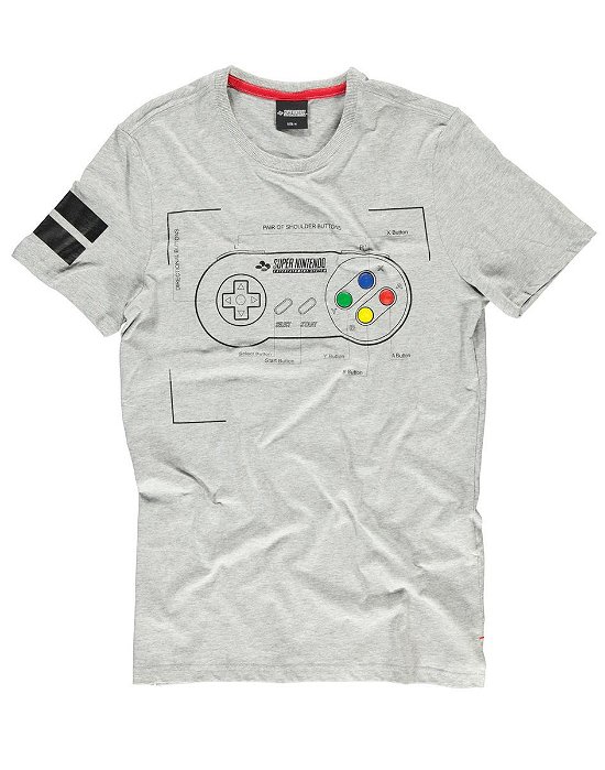 NINTENDO - T-Shirt - Super Power - Nintendo - Merchandise -  - 8718526293494 - 