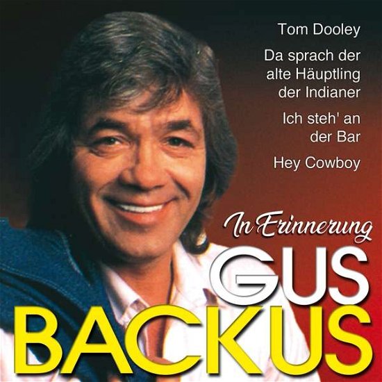 Cover for Gus Backus · In Erinnerung (CD) (2019)