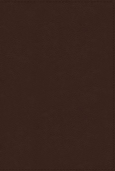 Cover for Zondervan · NRSVue, Holy Bible with Apocrypha, Leathersoft, Brown, Comfort Print (Skinnbok) (2022)