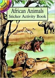 Cover for Jan Sovak · African Animals Sticker Activity Book - Little Activity Books (MERCH) (2003)