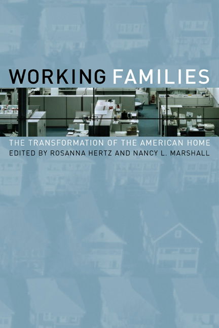 Cover for Rosanna Hertz · Working Families: The Transformation of the American Home (Paperback Book) (2001)