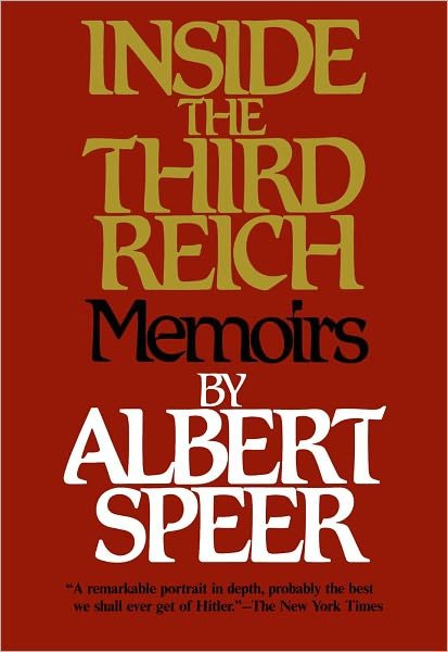 Cover for Albert Speer · Inside the Third Reich (Paperback Book) [Reissue edition] (1997)