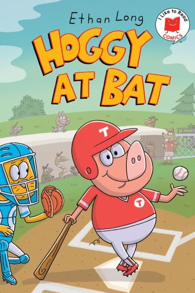 Cover for Ethan Long · Hoggy at Bat (Book) (2023)