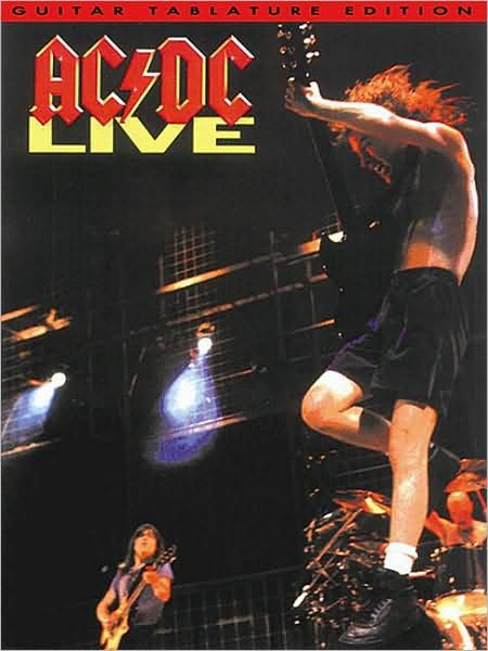 Cover for AC/DC · AC/DC - Live: Guitar Tab (Paperback Book) (1992)