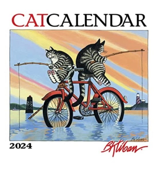 Cover for B Kliban · B. Kliban: CatCalendar 2024 Wall Calendar (Paperback Book) (2023)