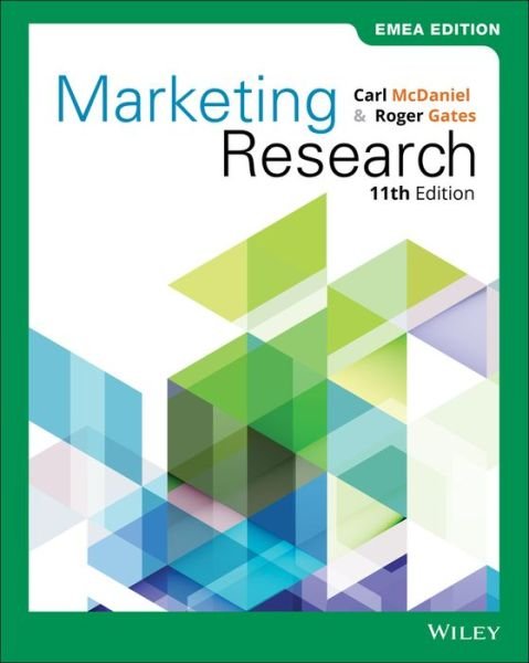 Cover for McDaniel, Carl (University of Texas, Arlington) · Marketing Research, EMEA Edition (Pocketbok) (2019)