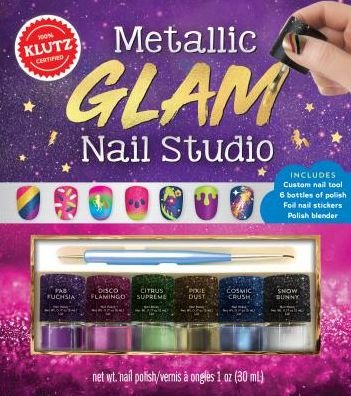 Cover for Editors of Klutz · Metallic Glam Nail Studio (Paperback Bog) (2019)