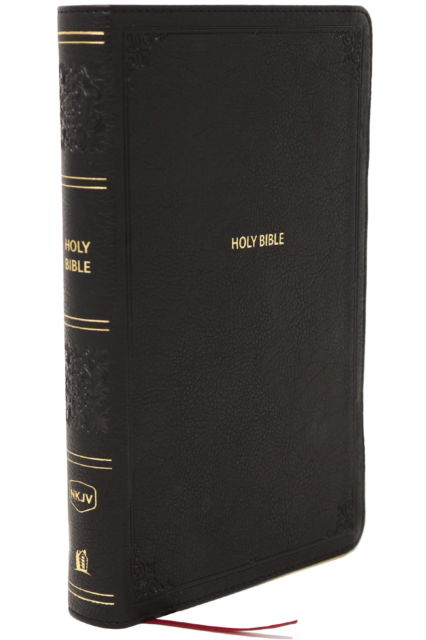 NKJV Giant Print End-of-Verse Reference Bible, Black Leathersoft, Red Letter, Comfort Print (Thumb Indexed): Holy Bible - Thomas Nelson - Kirjat - Thomas Nelson Publishers - 9781400349494 - torstai 23. lokakuuta 2025