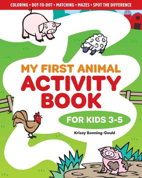 Cover for Krissy Bonning-Gould · My First Animal Activity Book (Paperback Book) (2020)