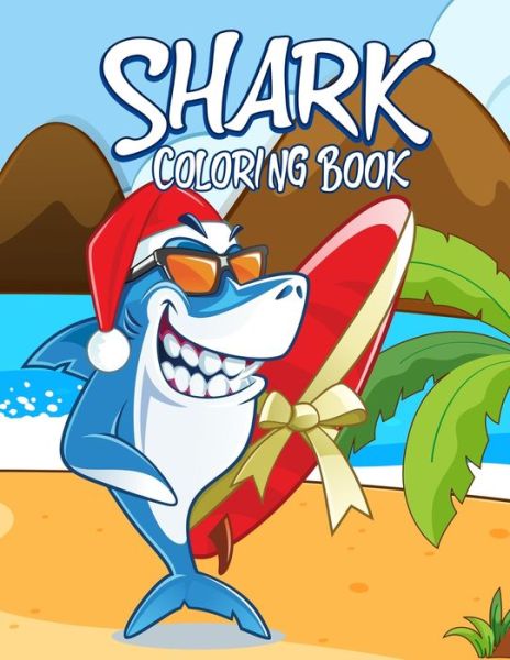 Cover for Platinum Press · Shark Coloring Book (Paperback Book) (2019)