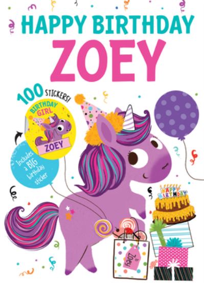 Cover for Hazel Quintanilla · Happy Birthday Zoey (Inbunden Bok) (2020)