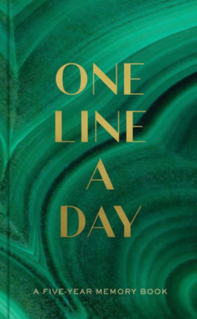 Malachite Green One Line a Day: A Five-Year Memory Book - Chronicle Books - Andet - Chronicle Books - 9781797225494 - 21. december 2023
